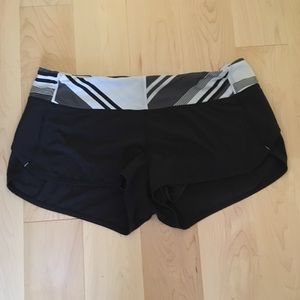 Lululemon speed shorts
